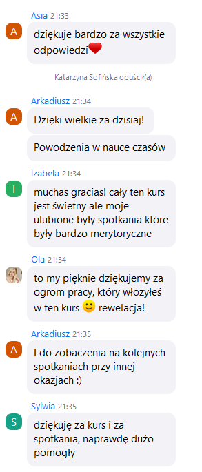 opinia kurs czasy przeszłe 15