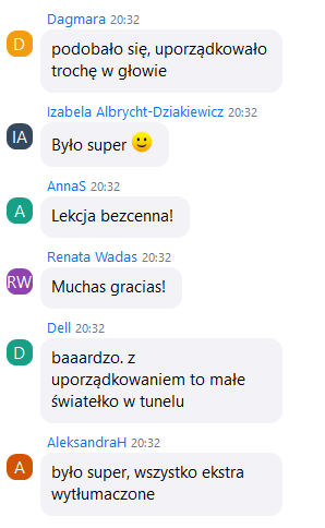 opinia kurs czasy przeszłe 16